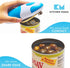 Kitchen Mama Auto Electric Can Opener, Safe, Easy One Touch, Battery Operated, Cordless, for Seniors with Arthritis