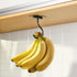 Counter, 1 Pack bussdis Banana Hook Under Cabinet - Adhesive Banana Hanger Under Metal Banana Holder Stand for Hanging
