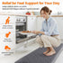 TranquilRelax 4/5 Inch 17.3"x 60" Thick Anti-Fatigue Kitchen Mat Water Resistant Non-Slip Kitchen Floor Mat Ergonomic