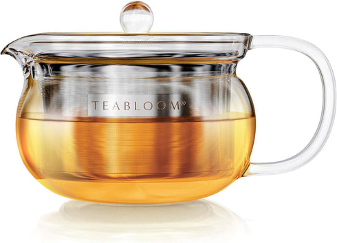 Teabloom Kyoto Teapot Replacement Lid - Fits 12oz, 24oz, 36oz Kyoto Teapots, Spare Part