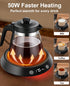 50W 3 Settings 2-9 Kepwam Coffee Mug Warmer - Electric Coffee Warmer for Desk Temp & Timer Smart Cup Warmer for Desk