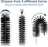 Straw Cleaner Brushes Set, 12 Pieces 8.2 Inch Bottle Cleaning Brush Kit for Sippy Cups and Tumblers