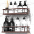 YASONIC Shower Caddy Adhesive, No Drill Bathroom Shower Organizers, with Removable Hooks,