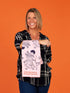 Blue Q Dish Towel, Do One Thing Everyday That Scares Your Family, 100% Cotton, Screen-Printed, 28" x 21"