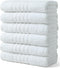 Aibaser Towels 6 Pack Bath Towel for Bathroom, 100% Cotton (24 x 48