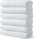 Aibaser Towels 6 Pack Bath Towel for Bathroom, 100% Cotton (24 x 48