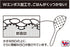 Akebono Sangyo CH-2022 White Rice Spoon, Made in Japan, Double Embossing, Sushi Shaped