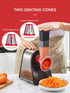 Electric Cheese Grater, 150W Cheese Shredder for Home Kitchen Use, One-Touch Control Slicer