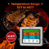 SMARTRO ST54 Dual Probe Digital Meat Thermometer - Cooking Food Kitchen Oven BBQ Grill with Timer Mode