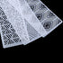 RAYNAG 3 Pcs Cake Decorating Stencils Mold, Plastic Templates for Cookie Fondant Dessert Decorating