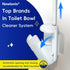 32 Set Newlonis Disposable Toilet Brush with Refills, Wall-Mounted Toilet Bowl Cleaning Wand, Toilet Brush and Holder