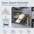 2-Tier Closet Closet, Long Shoe Rack for & Bedroom, Easy To Assemble Wide Sturdy Metal Shoe Storage Shelf, Free