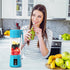 Portable Blender, Mini Personal Blender Bottles for Shakes and Smoothies, USB-C Rechargeable Cordless Electric Juicer