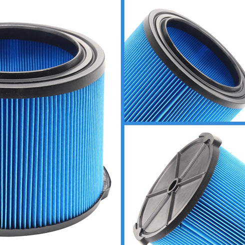 MZY LLC 4 Pack VF3500 Replacement Filter for Ridgid Wet Dry Vac, Compatible with 3-4.5 Gallon Vacuums
