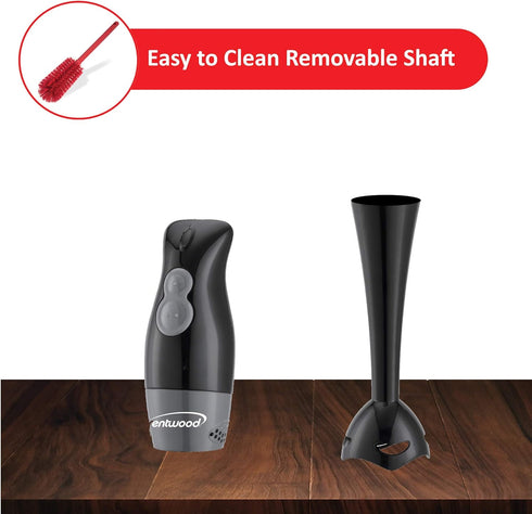 Brentwood Appliances HB-32BK 2-Speed 200-Watt Hand Blender in Black