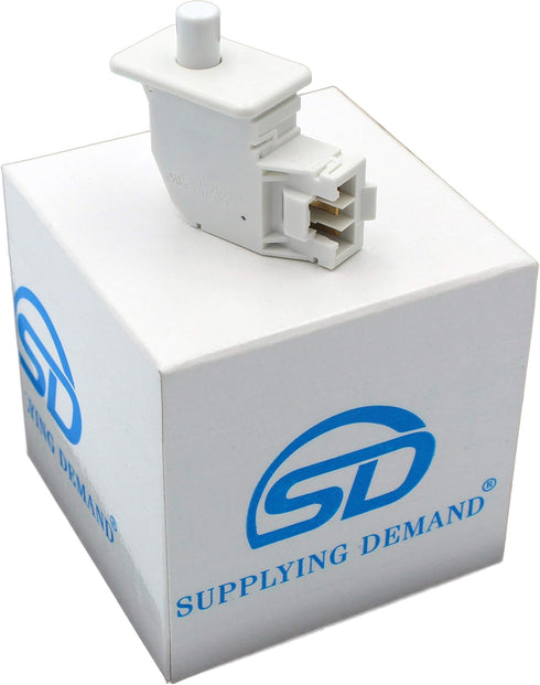 Supplying Demand WE10X23879 WE04X28977 Clothes Dryer Door Switch Replacement, 125/250V 10A