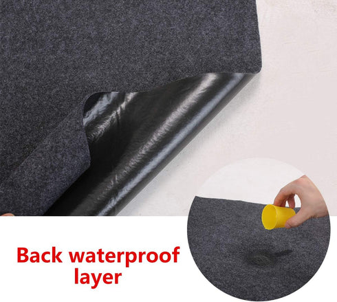 Under Refrigerators Mat, Lightweight Washable Floor Mat, Multifunctional Non-slip Appliance Mat (36"×48")