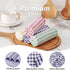 8 Pack 12 12 Inches Kitinjoy Cotton Terry Kitchen Dish Cloths, x Super Soft and Absorbent Dish Rags, Quick Drying Dish