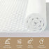 Zayton 2-inch Convoluted Foam Mattress Topper with Egg Shell Design | Breathable, Soft, and Comfortable Bed Toppers