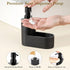 2-in-1 Countertop Shinowa Dish Soap Dispenser with Sponge Holder, Refillable Kitchen Dish Soap Dispenser Pump, Soap