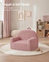Blissful Diary Toddler Chair, Snuggly Soft Kids Sofa Chair, Supportive Toddler Couch for Girls and Boys, Kids Furniture