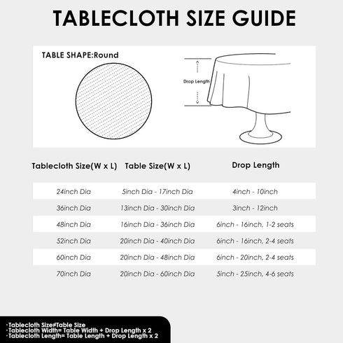 24 Inch Linen Small Round Tablecloth Beige Washable Wrinkle Resistant Table Cover with Tassels Farmhouse Decorative