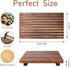 Farmhouse Wooden Bathroom Counter Organizer, Small Kitchen Countertop Trays, Decorative Wood Riser for Dish Soap