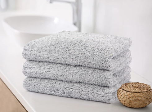 16Inch 31Inch 3Pack SINLAND Microfiber Hand Towels for Bathroom Super Soft Washcloth for Home Spa Sports Face Towels
