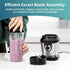 La Reveuse Electric Blender for Shakes and Smoothies, 400W with 2 x 24 Oz Blending Cups and To Go Lids, BPA-free
