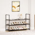 Vockot 3-Tier Floor,10-12 Stackable Shoe Rack, Sturdy & Durable Long Shoe Shelf Storage Organizer for Entryway