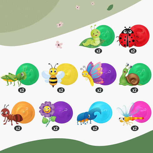 30 Pieces Spring Summer Insects Hanging Swirl Decorations, Butterfly Sunflower Bug Birthday Party Ceiling Decorations