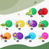 30 Pieces Spring Summer Insects Hanging Swirl Decorations, Butterfly Sunflower Bug Birthday Party Ceiling Decorations