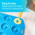 Silicone Donut Pan, Mini Baking Mold for Delicious Donuts, Heat Resistant, Non-stick Bottom, Easy to Clean