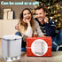 2.4 3 Pack Sink,Counter Gallon Compost Bin Hanging Trash Can with Lid Garbage Can Wall Mounted Trash Can