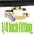 Westinghouse Universal 16" Pressure Washer Undercarriage Cleaner - 4000 PSI, 1/4" Connector Attachment for Gas and