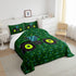 Set Set, Set, Erosebridal Boys Tractor Comforter Twin Size, Green Equipment Trucks Bedding Construction Excavator Down