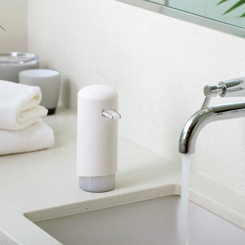 Better Living Products 70250 Matte White Foam Soap Dispenser