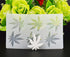 Marijuana Leaf Embossed Fondant Silicone Mold for Chocolate, Candy, Gum Paste, Polymer Clay, Baking Tools