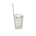 Spectrum Grid Tall Bathroom & Under Sink Organizer, Satin Nickel - Over the Cabinet Styling Station for Hair Dryer,