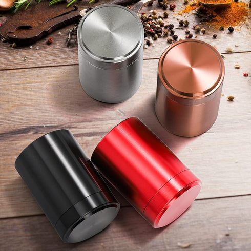 Yesland 8 Pack Smell Proof Containers, 1.7 oz Aluminum Storage Jar, Mini Tea Tins for Spices, Coffee, Teas