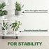 4 Plant Stand Indoor Outdoor Tier Flower Holder with Wheels Metal Plant Shelf Corner Display Rack Multi Plants Sheleves