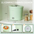 Hot Pot Electric, 1L Mini Ramen Cooker, 450W Rapid Noodles Cooker for Cooking Pasta, Egg, Soup, Portable Pot