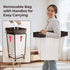 160L GRANNY SAYS Rolling Laundry Basket, Laundry Hamper with Wheels, Large Laundry Cart with Removable Bag, Clothes