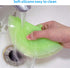 tifanso 6-Inch Silicone Tub Stopper, Recyclable Bathtub Drain Plug Cover for Bathrooms, Laundries, Kitchen (Jelly Green)
