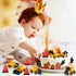 24 Set 6 12 Yerliker Pcs Construction Party Decoration Construction Cone Shaped Cake Candles Truck Excavator Cake