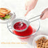 BLIGKO 3Pcs Set, Fine Mesh Strainer with Handle, Small Medium Large Size Sieve Strainers Stainless Steel Sifter