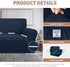 Easy-Going 100% Waterproof Chair Couch Cover, Dual Waterproof Sofa Slipcover, Dark Blue for Kids and Pets