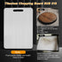 FODDOM Set 3, 3Pcs Titanium Cutting Board of Pure Titanium Cutting Boards for Kitchen, Double Sided Food Grade Non