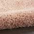 Nourison Malibu Shag Blush Area Rug 2'2'' x 9'10'', Easy-Cleaning, Non-Shedding for Bedroom, Living Room, Dining Room