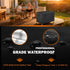 54 inch 55"L 19"W 36"H Outdoor Prep Table Cover with Split Zipper, Waterproof Outdoor Bar Cover For Wicker Outdoor